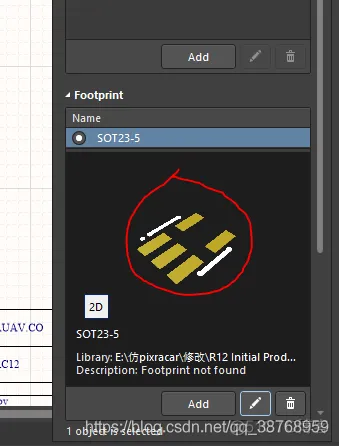 仿pix2.4.6从与原理图导出PCB时所有元件都提示找不到封装解决办法_原理图_04